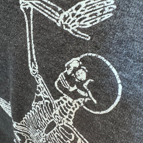 Let's Enjoy Life Skeletons Dancing Halloween Sweatshirt Hoodie - Picture 5 of 7